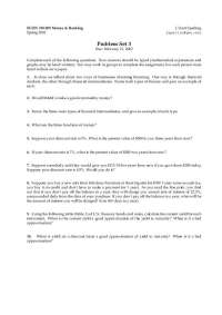 10 Questions on Money and Banking - Problem Set 3 | ECON 310