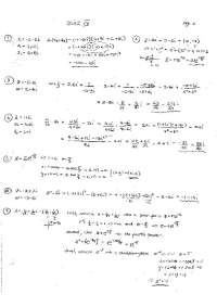 Vector Geometry - Handwritten Quiz Solutions | MATH 1224