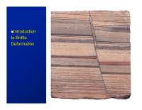 Introduction to Brittle Deformation - Structural Geology | GEOL 3120 ...