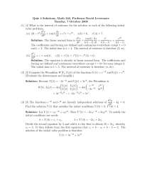 Quiz 4 with Solution - Differential Equation for Science and ...