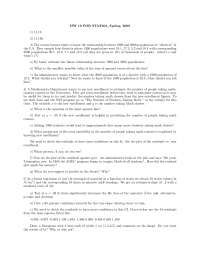 Homework 10 | Statistical Analysis | STAT 601 - Docsity