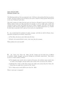 Calculus with Functions II - Assignment 3 | MATH 231 - Docsity