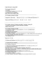 Preparation Guide for Final Exam - Fundamental of Mathematics | MATH 107