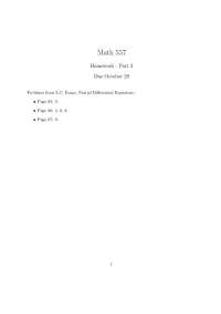 Homework 2 Questions - Introduction to Partial Difference Equation | MATH 557
