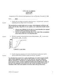 Homework 5 Questions - Air Pollution | ATM S 212