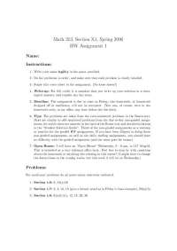 Problems for Assignment 1 - Basic Discrete Mathematics | MATH 213