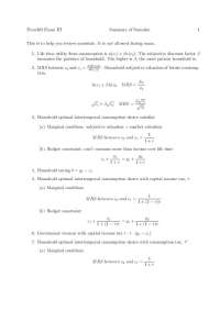All Useful Formulas in Intermediate Macroeconomic Theory | ECON 303
