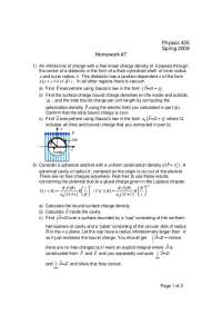 Homework on Dielectric Physics