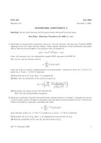 Homework 4 with Solutions - Communications Systems | ECE 459