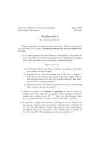 Econ 480 Problem Set 2: Monopolistic Pricing and Discrimination