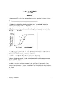 6 Questions for Homework 5 - Air Pollution | ATM S 212