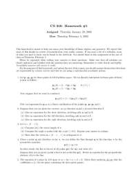 6 Questions for Homework 1 - Interactive Computer Graphics | CS 418