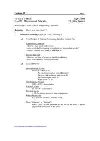 Quiz 1 Questions with Solutions - Macroeconomic Principles | ECON 103
