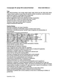 Study Guide for Midterm Exam 2 - Introduction to Oceanography | OCEAN 200