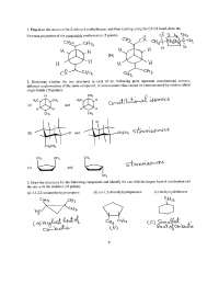 Solved Exam 2 for Organic Chemistry I | CHEM 231 | Exams Organic ...