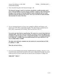 Solved 8 Questions of Business Finance - Midterm Exam | FIN 350 - Docsity