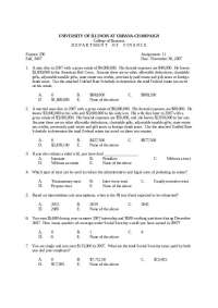 10 MCQs for Assignment 1 - Introduction to Insurance | FIN 230