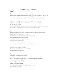 4 Problems with Solution of Advanced Data Structures - Assignment 1 ...
