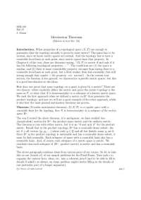 Metrization Theorems - General Topology - Lecture Notes | 22M 132