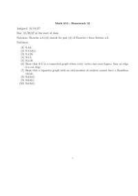 Questions on Basic Discrete Mathematics - Homework 13 | MATH 213