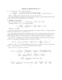 Solutions to Homework 1 - Quantum Mechanics | PHYS 324 - Docsity