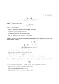 Homework #2 - Viscous Flow and Heat Transfer | AE 412