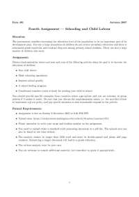 Education Policy and Child Labour: A Comparative Analysis - Prof. Claus Portner