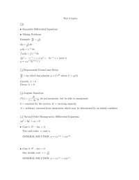 Review Sheet for Test 3 - Calculus I | MA 241 - Docsity