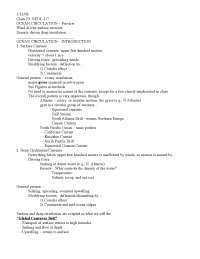 Lecture Notes on Ocean Circulation – The Ocean | GEOL 117 - Docsity