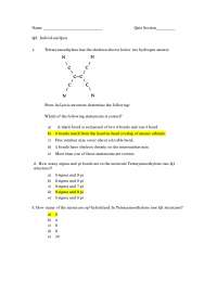 Individual Quiz with Solved MCQs - General Chemistry | CHEM 162 - Docsity