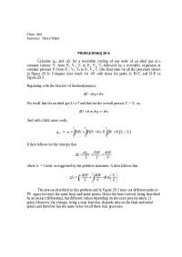 Calculation and Interpretation of Entropy Changes in Ideal Gases