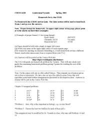 5 Solved Problems on General Chemistry - Assignment 4 | CHEM 162 - Docsity