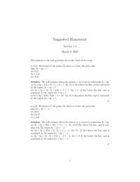 Homework 1 Questions with Solutions - Finite Mathematics | MATH 124 ...