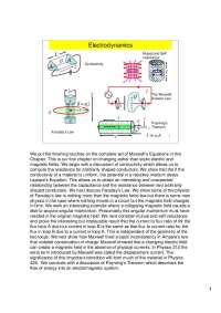 Electromagnetic Fields I - Electrodynamics - Slides | PHYS 435