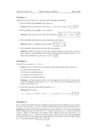 Midterm Exam 2 Solutions for Math 213, Section X1 (Spring 2006)