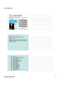 Lectures Slides on Evolution - Ecology and Evolution | IB 372