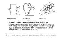 Potentiometric Devices for Measuring Displacement - Notes | BIOE 414