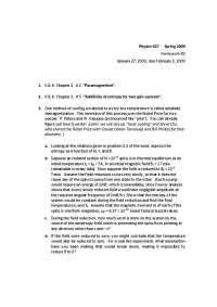 Adiabatic Demagnetization and Entropy in Physics: A Case Study