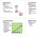 Lecture Slides on Rasterization - Interactive Computer Graphics | CS 418