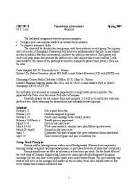 Spring 2005 Fieldwork Assignment: Ethical Problem Analysis in Champaign-Urbana