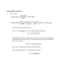 Air Pollution Control - Homework 1 Solutions | ENV 4121