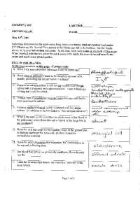 Solved Old Exam | Human Anatomy and Physiology | CONJ 403