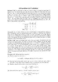 Problem Set 2 Solutions - Thermal Physics | PHYS 224