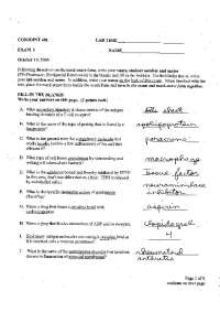 Human Anatomy and Physiology - Exam 1 Solved Question | CONJ 401