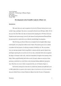 The Evolution of Rock Art Research: From Art-for-the-Sake-of-Art to Contextualization - Pr