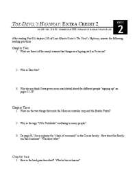 The Devil Highway - Writing Ready - Assignment 2 | GIS 140
