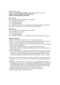 Quantum Chemistry Homework: Time-Dependent Wave Functions & Energy in Square Well - Prof. 