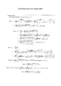 Practice Problems on Electromagnetism - Old Assignment 6 | PHYS 323