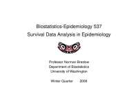Biostatistics Epidemiology - Lecture Slides | EPI 537