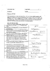 Exam 2 questions with Answers - Human Anatomy and Physiology | CONJ 402